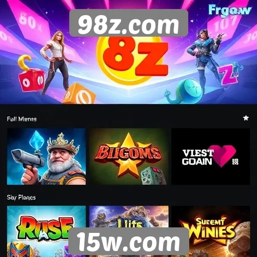 Estudo sobre a oferta de jogos disponíveis no 98z.com